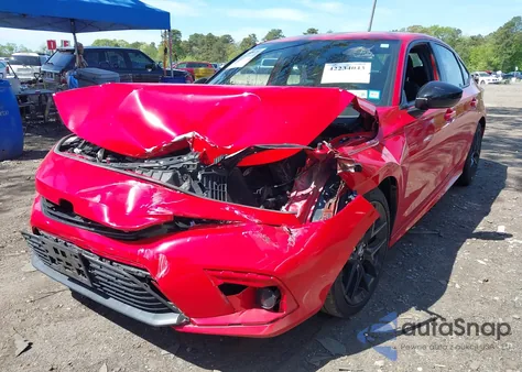 2022 Honda Civic Sport из США, поврежденный, VIN 2HGFE2F52NH583170